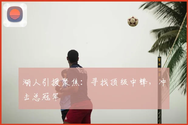 湖人引援聚焦：寻找顶级中锋，冲击总冠军